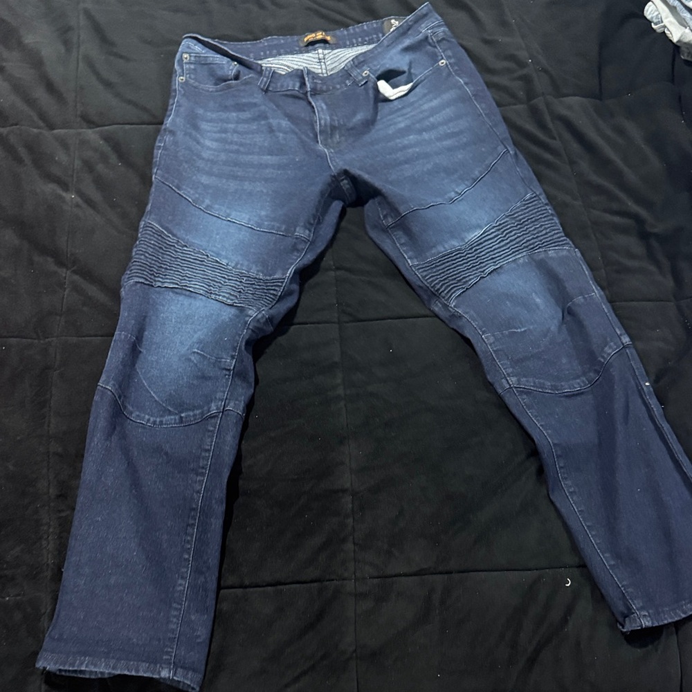 Ring of Fire Men's Dark Blue Slim Jeans